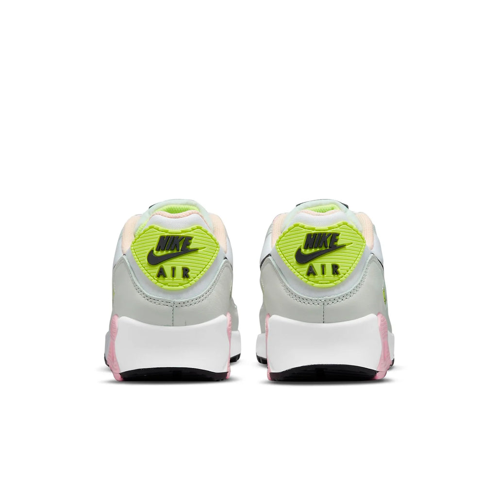 (WMNS) Nike Air Max 90 'White Volt Green Glow' CZ1617-100