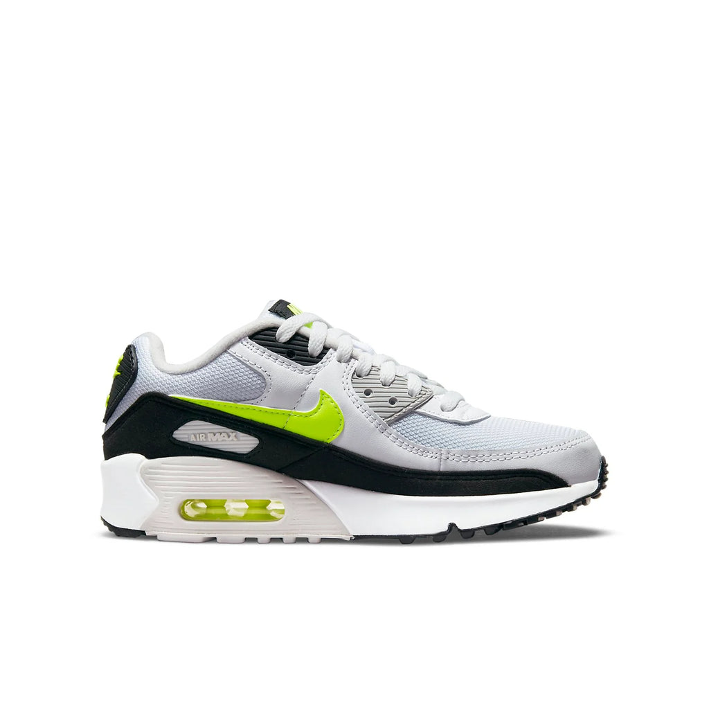 (GS) Nike Air Max 90 'White Hot Lime' CD6864-109