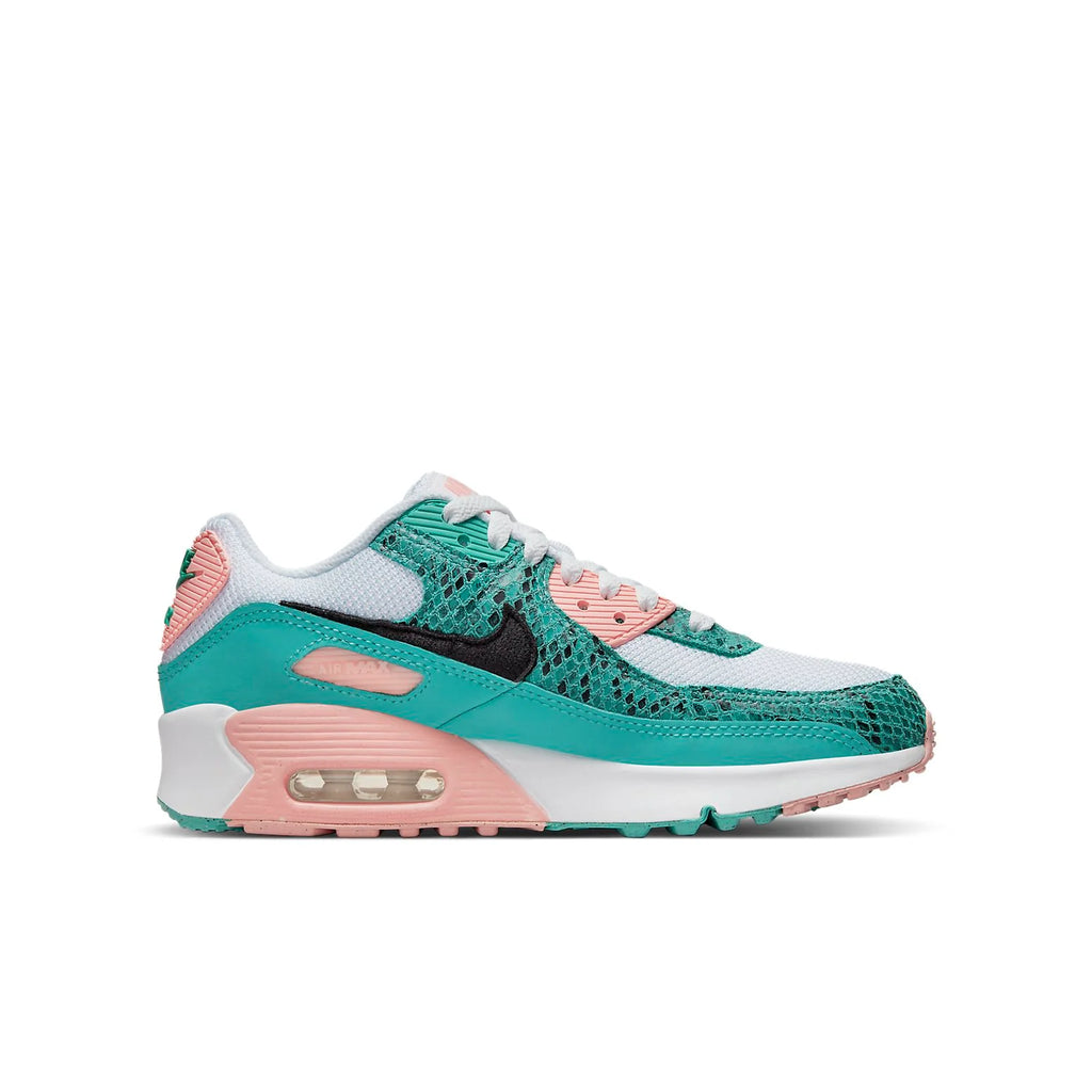 (GS) Nike Air Max 90 'Washed Teal Snakeskin' DR8926-300