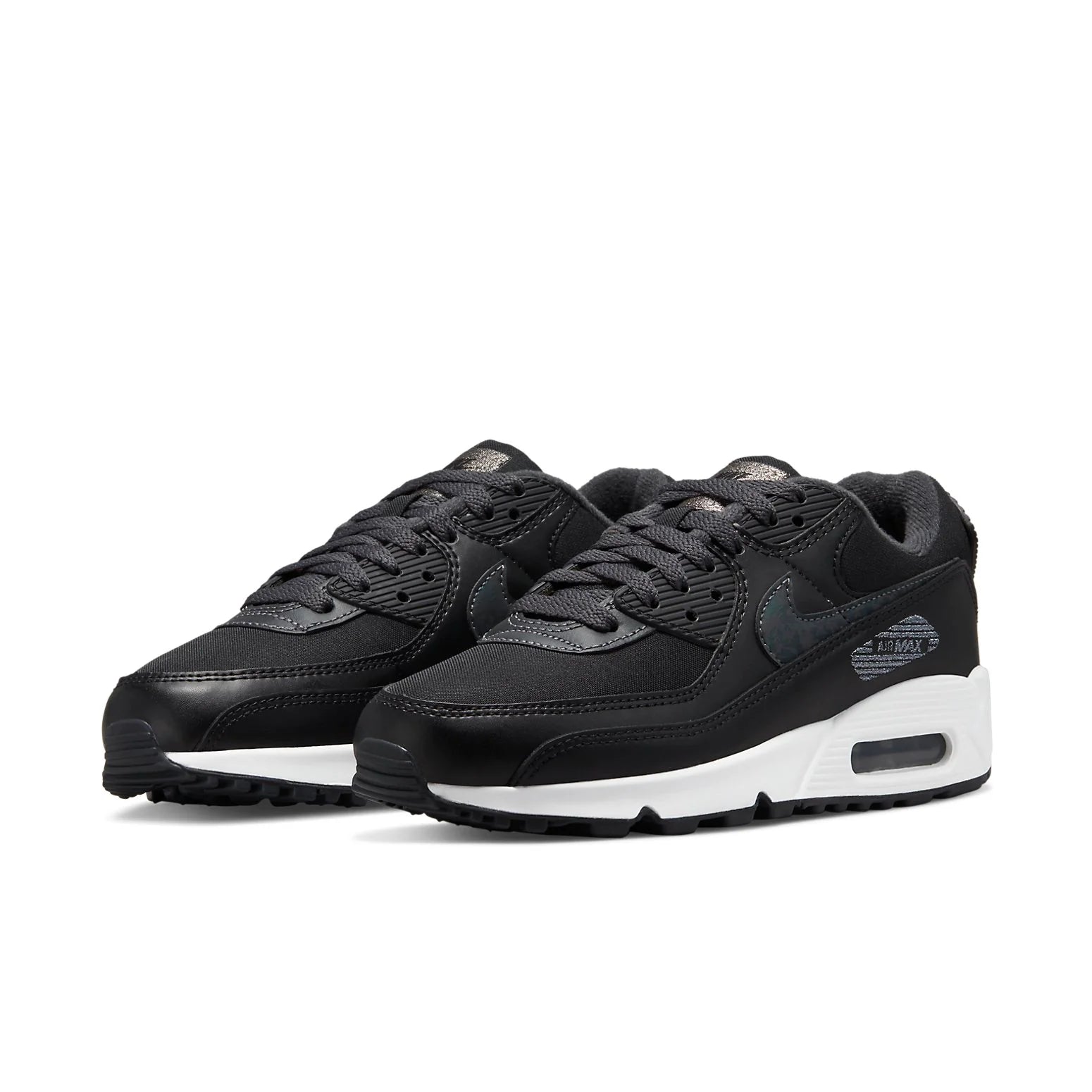 (WMNS) Nike Air Max 90 'Black White' DC9445-001