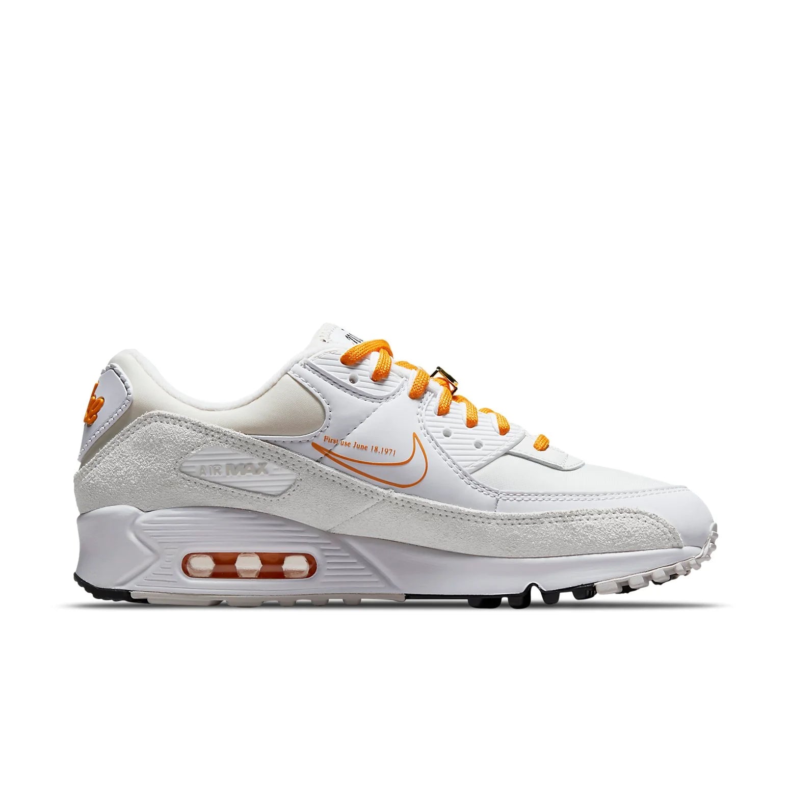 (WMNS) Nike Air Max 90 SE 'First Use - White University Gold' DA8709-100