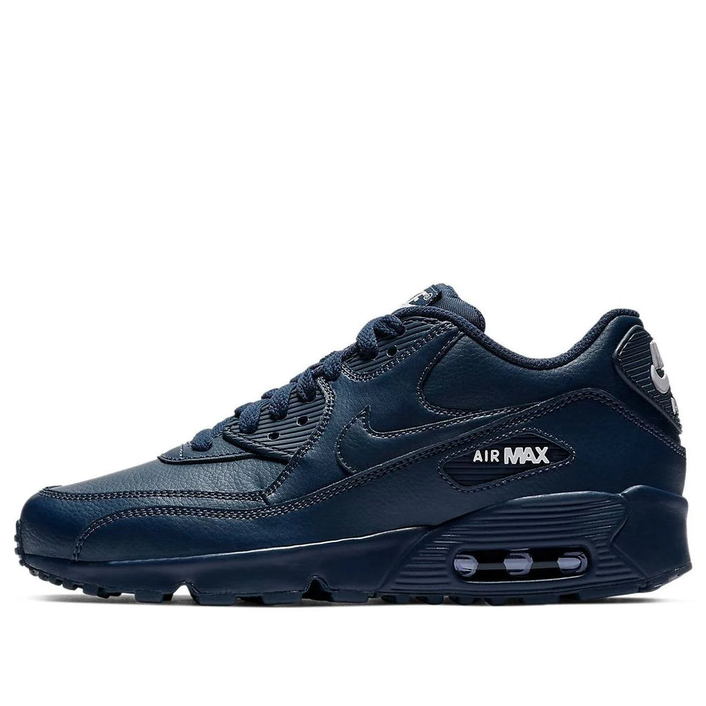 (GS) Nike Air Max 90 Leather 'Midnight Navy' 833412-412