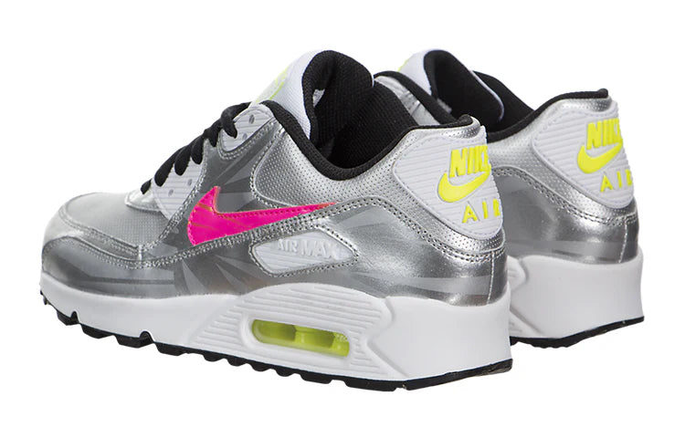 (GS) Nike Air Max 90 FB 'Metallic Silver Hyper Pink' 705392-001