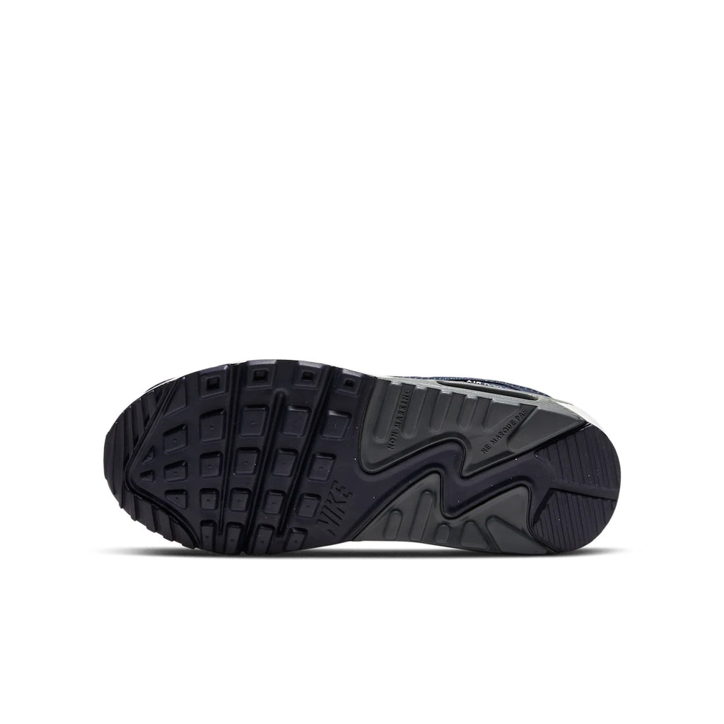 (GS) Nike Air Max 90 'Blue Black White' DJ4614-400