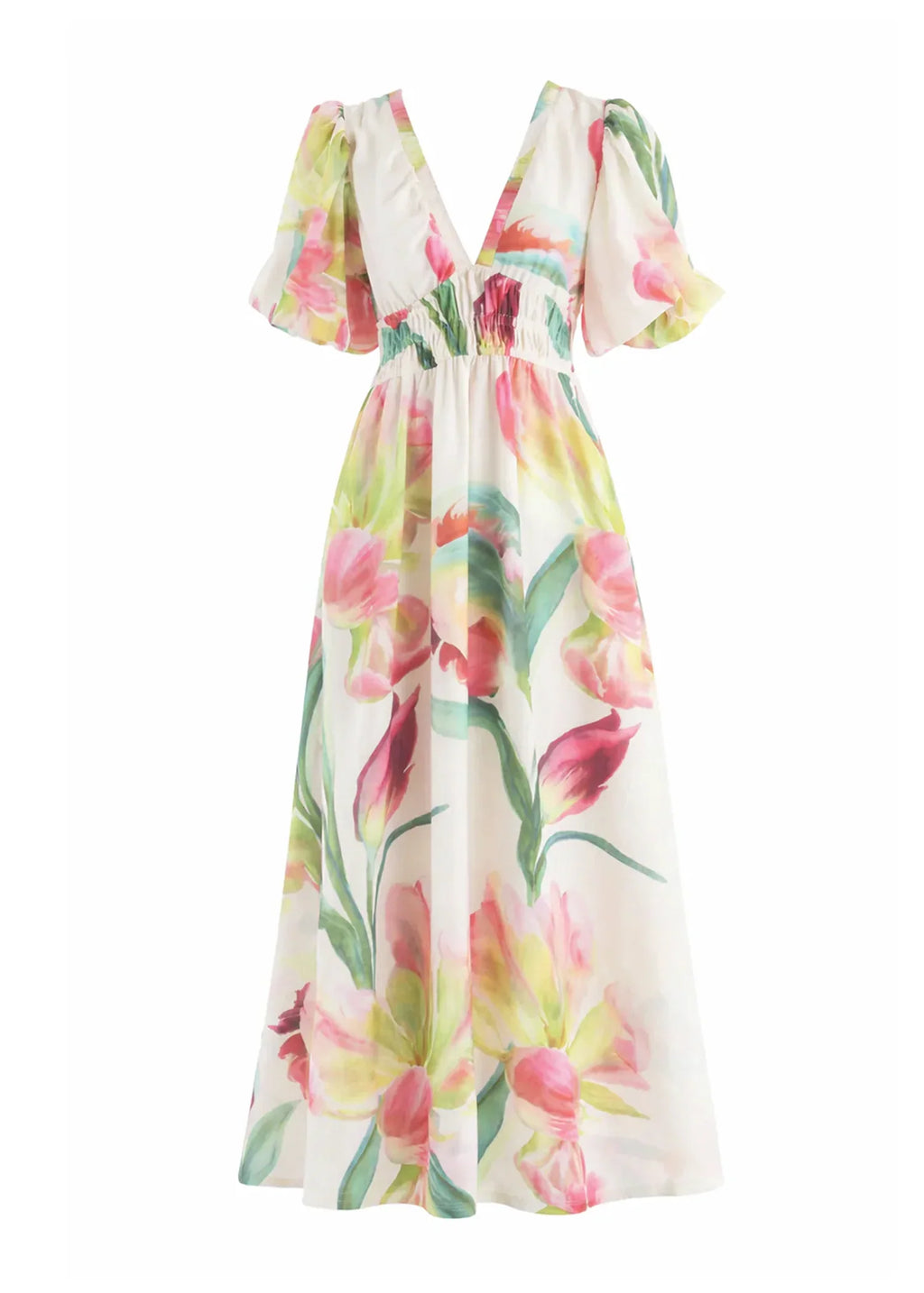Abbey Maxi Dress - Pink Orchid