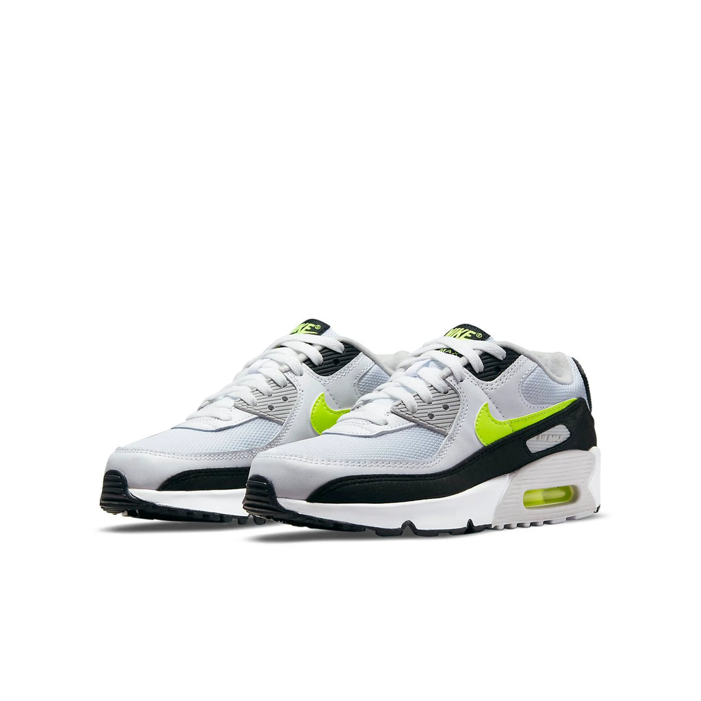 (GS) Nike Air Max 90 'White Hot Lime' CD6864-109