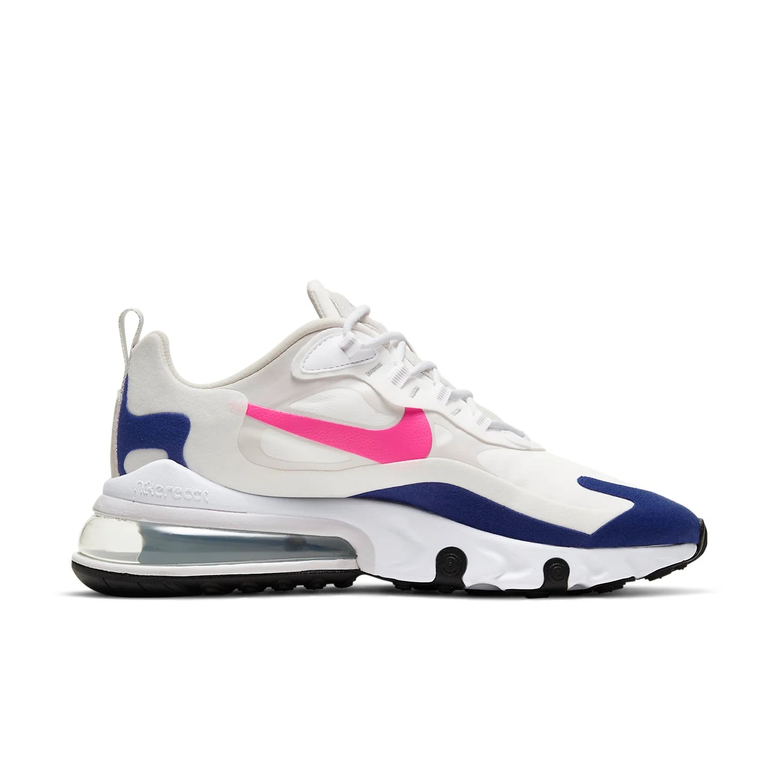Nike Air Max 270 React 'White Pink Blue' CU7833-101