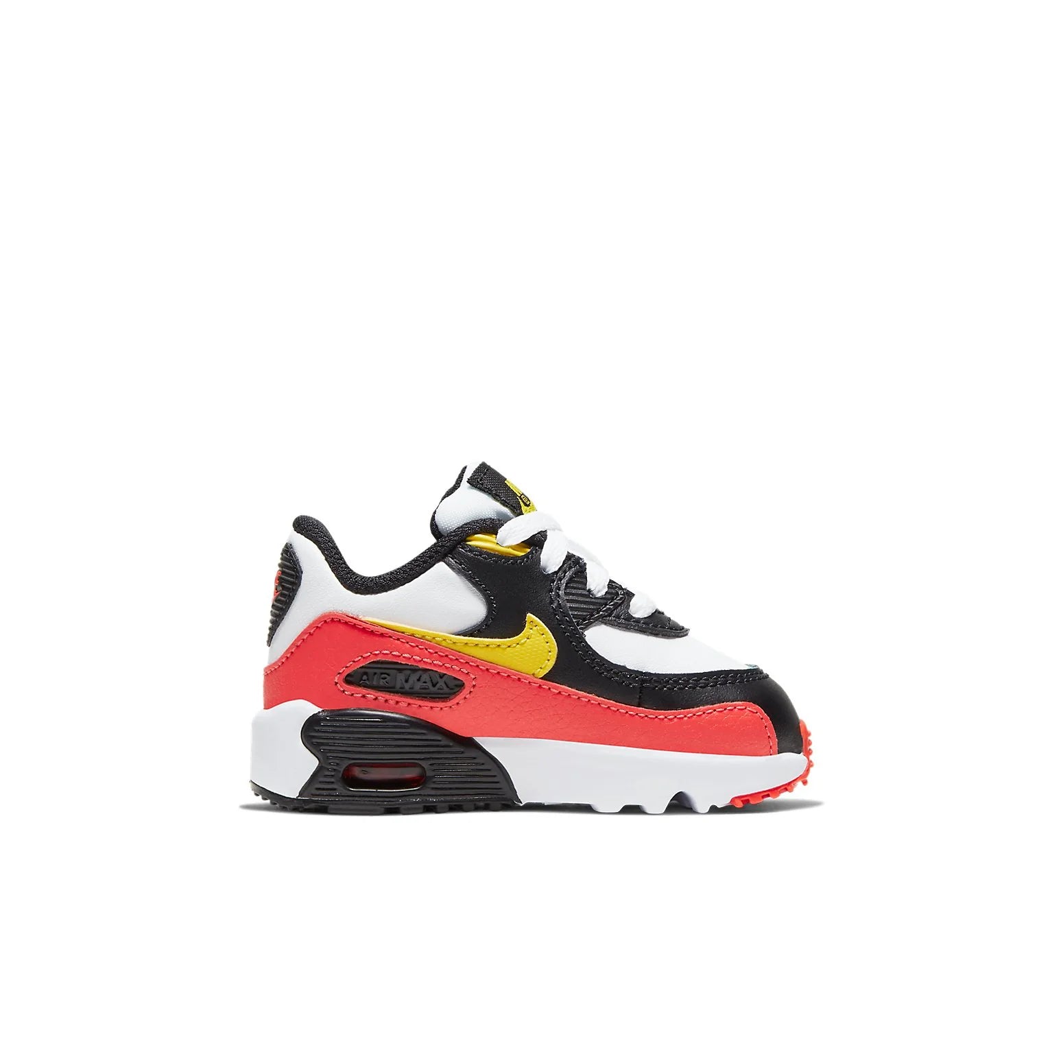(TD) Nike Air Max 90 Leather 'Chrome Yellow Black Crimson' 833416-120
