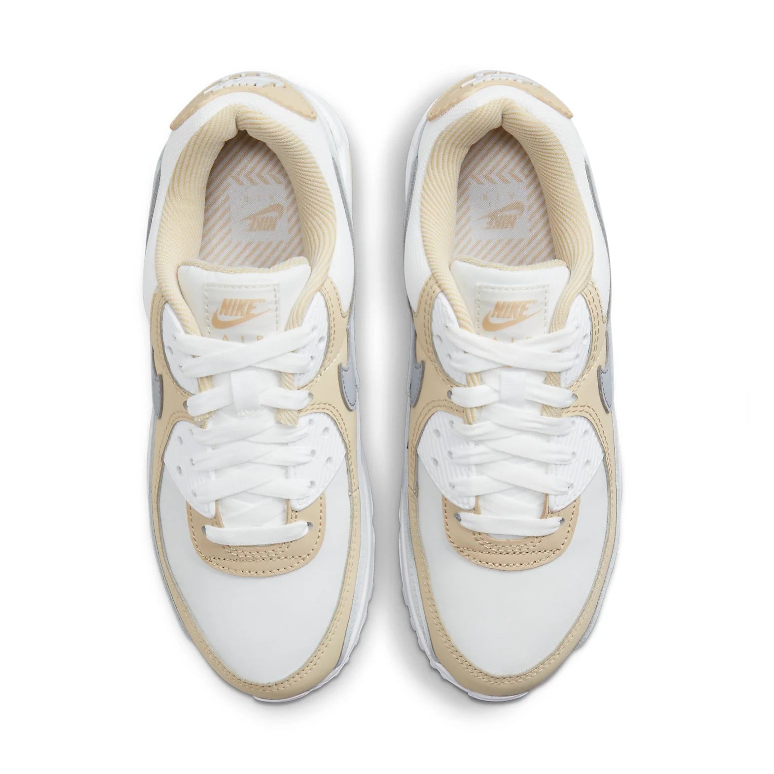 (WMNS) Nike Air Max 90 Low-Top Brown/Yellow DH5719-100