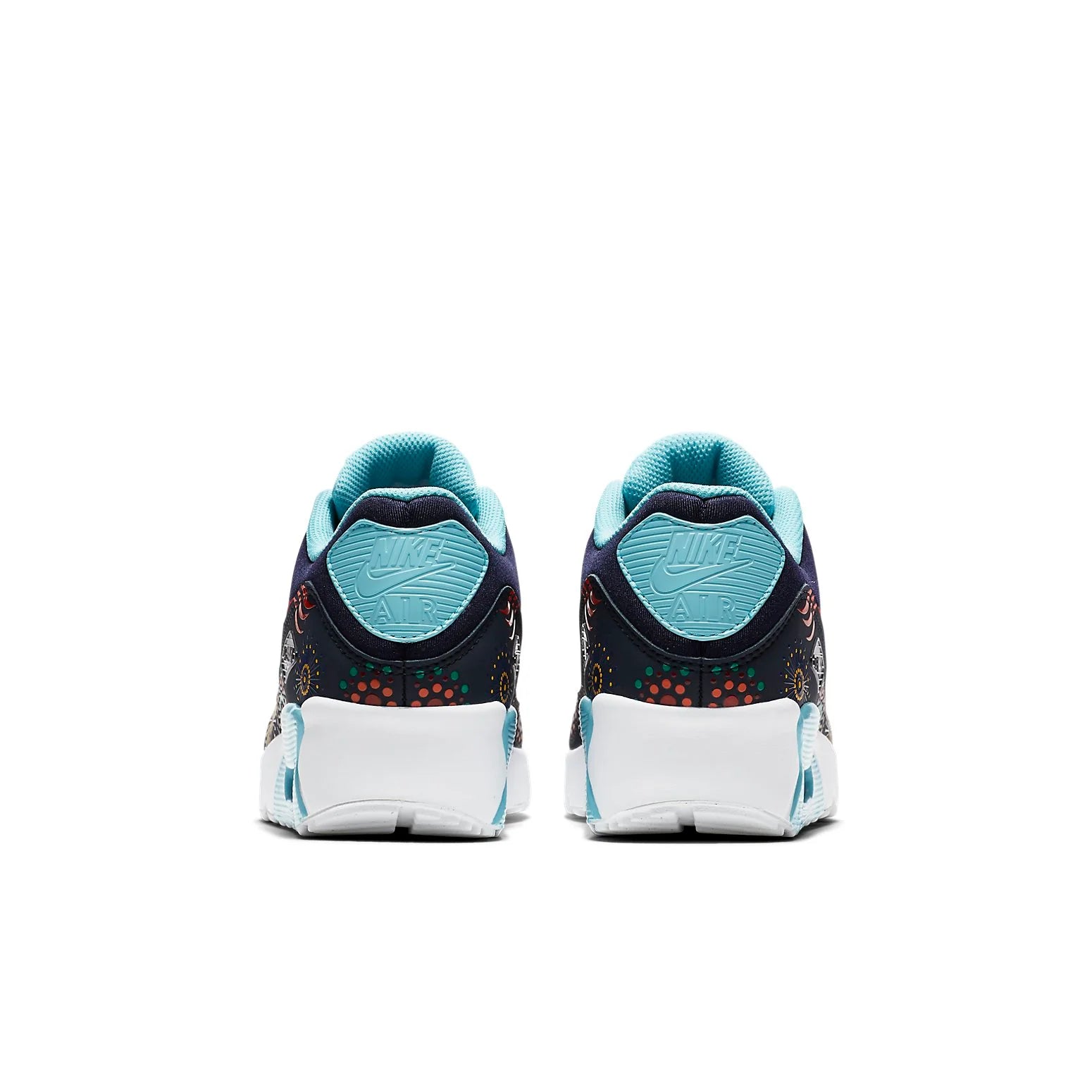 (WMNS) Nike Air Max 90 Ultra 2.0 'Black Red Blue' AO2097-400